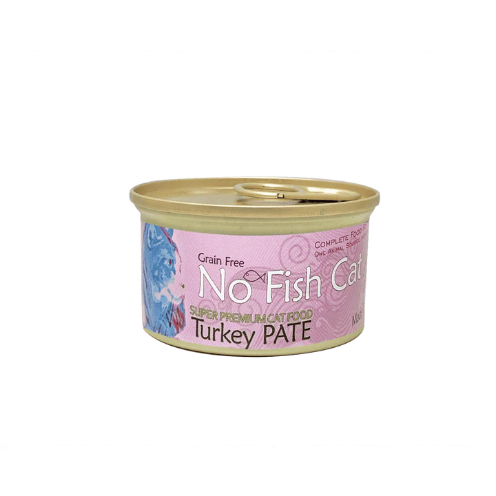 Grain-Free | No Fish Cat – 火雞滋味肉醬主食罐，意大利無穀物單一蛋白 / 24 罐裝