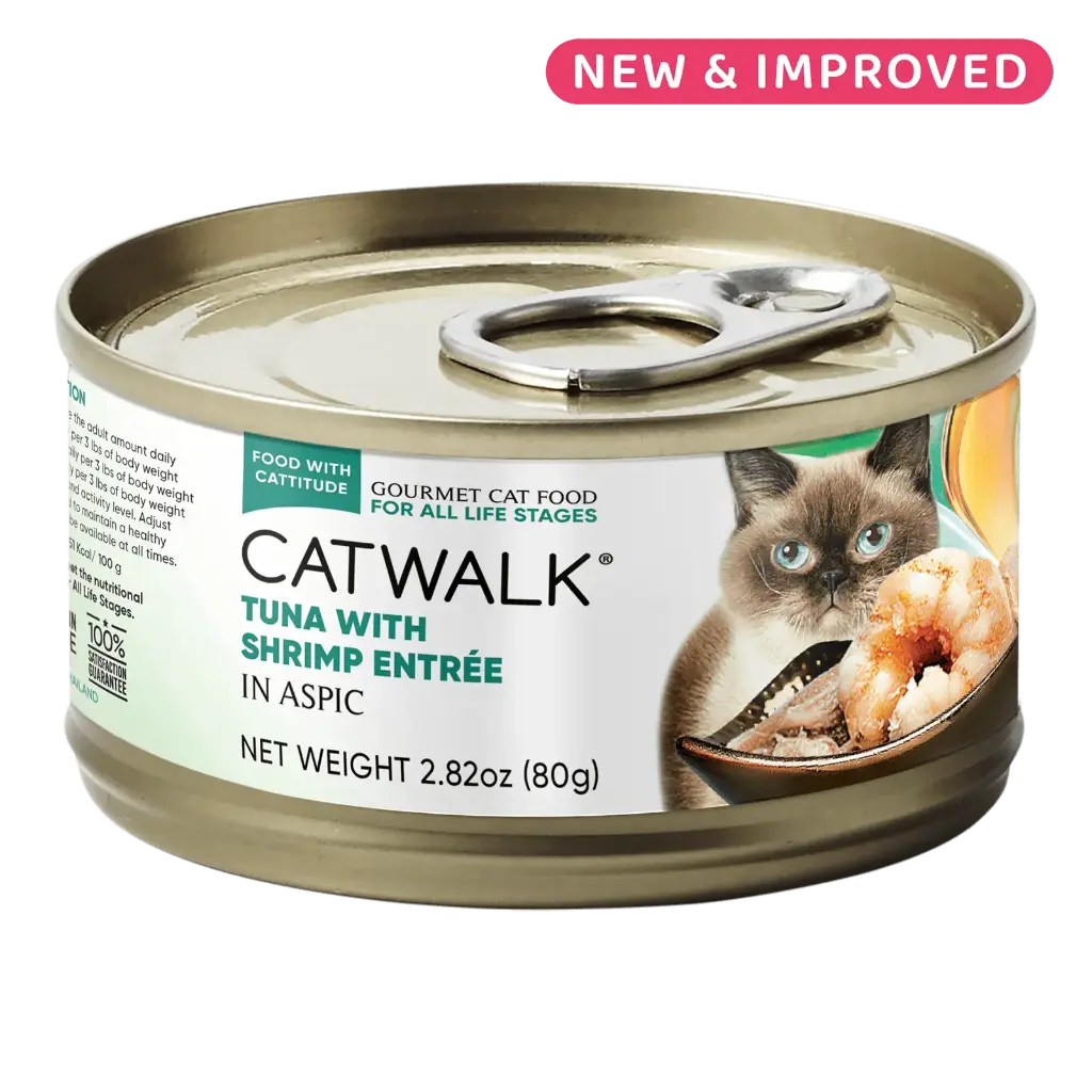 Catwalk｜鮪魚佐鮮蝦主食罐 / 24 罐裝