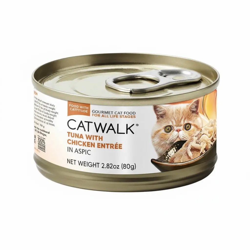 Catwalk｜鮪魚佐雞肉主食罐 / 24 罐裝