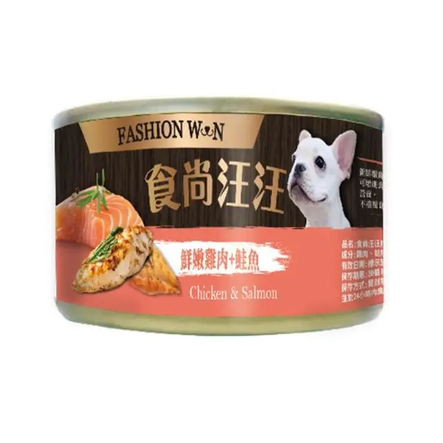 Fashion Won｜雞肉鮭魚 90g  24 罐裝