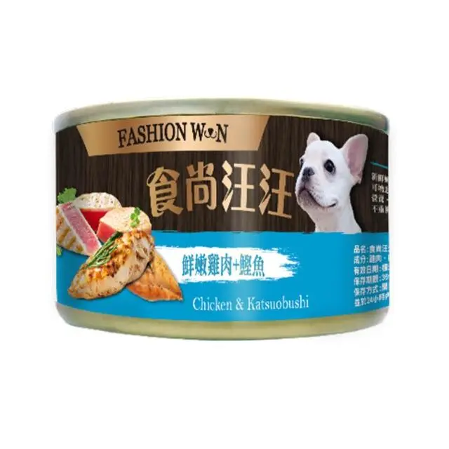 Fashion Won｜雞肉鰹魚 90g  24 罐裝