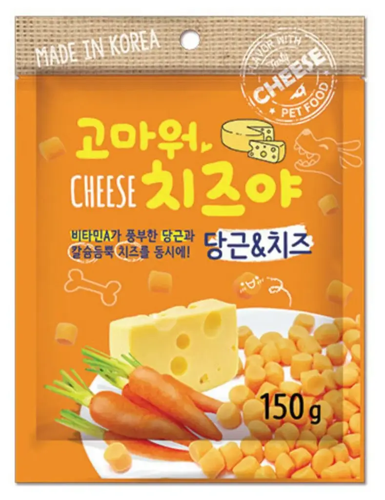 Natural O｜芝士胡蘿蔔狗小食（2包裝）