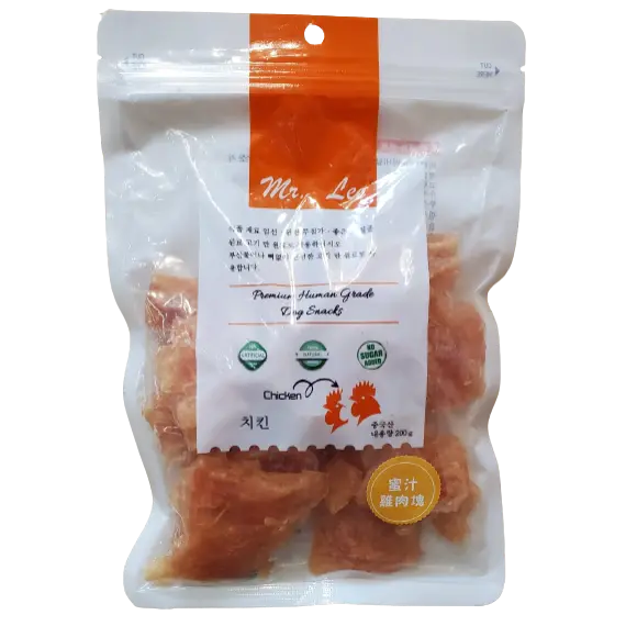 Mr. Lee｜蜜汁雞肉塊 狗小食（3包裝）