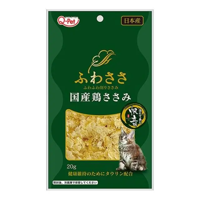 Q-PET 巧沛｜雪花雞肉片系列 / 2 包裝