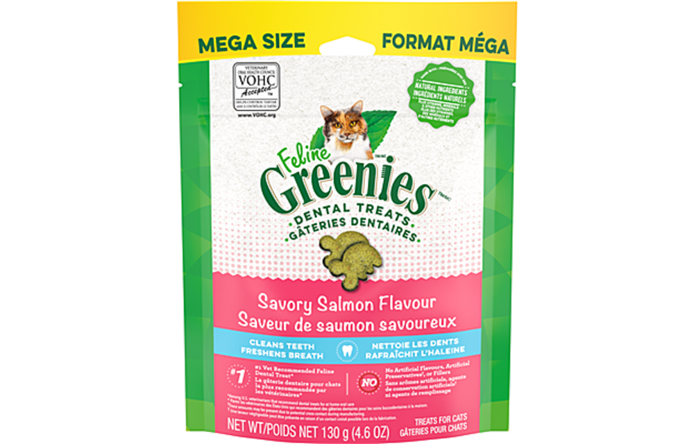 Greenies｜貓用牙齒保健鮭魚口味 / 2 包裝