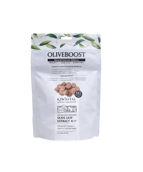 OliveBoost |橄欖葉維生素C軟咀嚼片（60片）