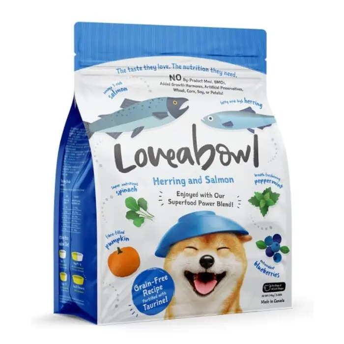 Loveabowl 囍碗｜狗糧Dog Food - 無谷鯡魚和鮭魚Grain Free Herring & Salmon (1.4KG)