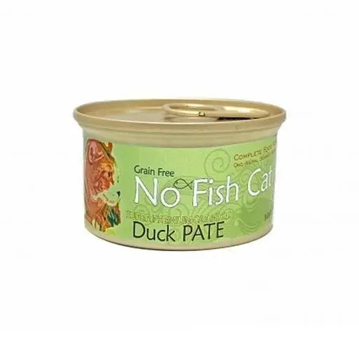 Grain-Free | No Fish Cat – 鴨肉肉醬主食罐 / 24 罐裝