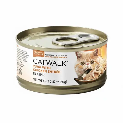 Catwalk｜鮪魚佐雞肉主食罐 / 24 罐裝