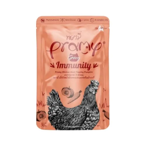 Pramy｜免疫力配方雞肉佐南瓜胡蘿蔔果凍包 70g / 12 包
