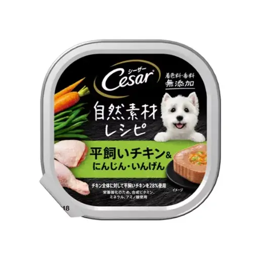 Cesar｜自然素材 – 健康野菜放牧雞  85g，12 包裝