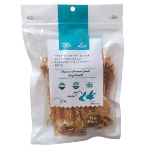 Mr. Lee｜低敏兔肉片 狗小食（2包裝）