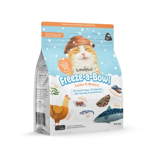 Loveabowl｜雞肉與鯖魚 200g  2 包裝