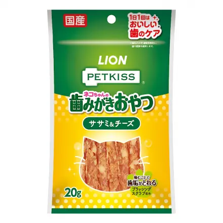 PETKISS｜貓用潔牙零食－雞肉＆起司 （3 包裝）