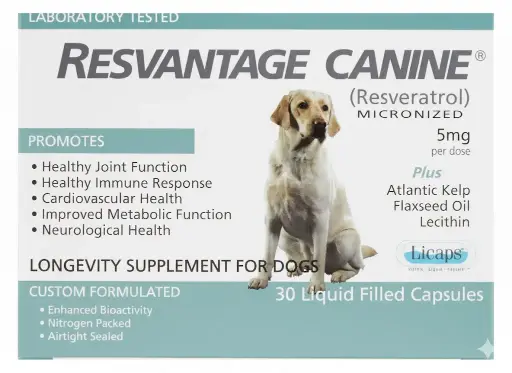 Resvantage | 犬用長壽營養補充劑(30粒)