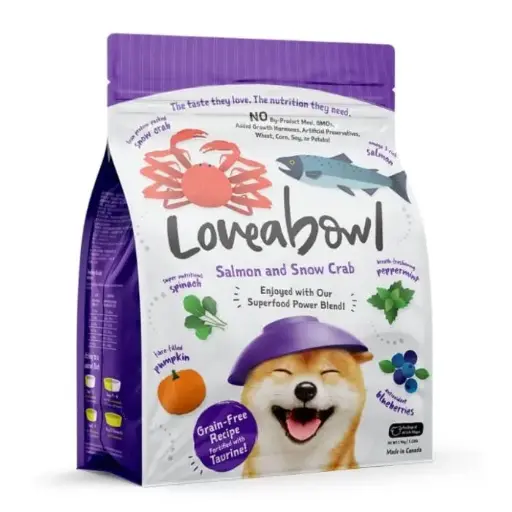 Loveabowl 囍碗｜狗糧Dog Food - 無穀物鮭魚雪蟹Grain Free Salmon & Snow Crab (1.4KG)